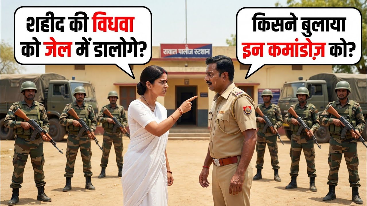 शहीद की पत्नी को सताना पड़ा भारी।। 😱🔥