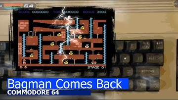 Commodore 64 -=Bagman Comes Back=-
