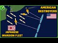US Destroyers Raid Japanese Invasion Fleet - Battle of Balikpapan Documentary