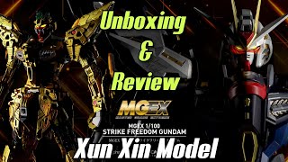 XunXin Model 1/100 MGEX Strike Freedom Gundam [ Unboxing and Review ]