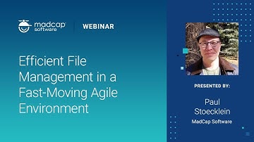 Efficient File Management in a Fast Moving Agile Environment
