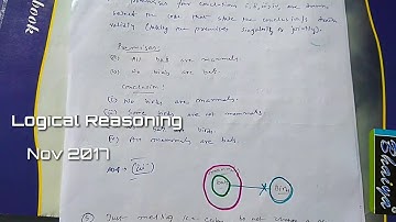 NTA NET DEC 2018 Paper 1 Logical Reasoning | Testing Video| NTA NET Lectures by Salam