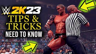 WWE 2K23 Tips And Tricks screenshot 1