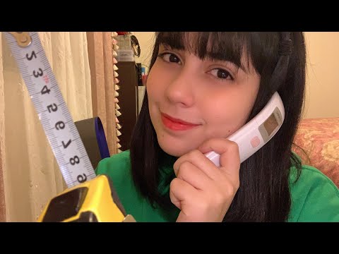 ASMR 日本語 間違った道具で応急処置 ビジュアルトリガー(ランダム,慌ただしい、ゴム手袋の音) / First Aid Using the Wrong Props in Japanese