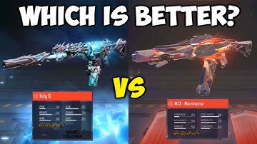 Mythic Krig 6 vs Mythic M13 | What to Buy? | COD Mobile | CODM