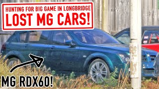 Hunting for lost MG Rover Concept Cars at Longbridge. MG RDX60 found!