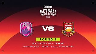 Deloitte Netball Super League 2026 Game 28: Sneakers vs Mannas screenshot 1