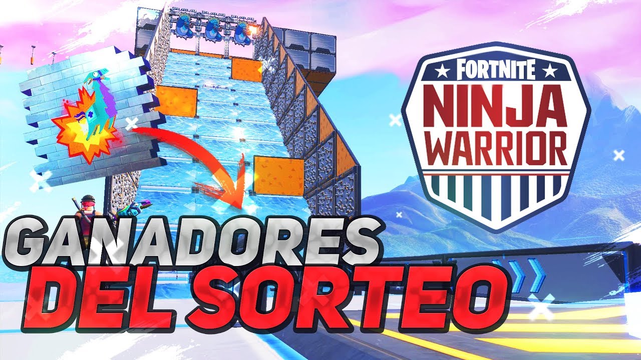 Ganadores Del Sorteo Codigo Parkour Ninja Warriors Fortnite Battle Royale Youtube Ninja Parkour Fortnite Ninja Parkour Fortnite Ganadores Del Sorteo Codigo Parkour Ninja Warriors Fortnite Battle Royale Youtube