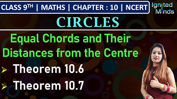 Class 9th Maths | Theorem 10.6 | Theorem 10.7 | Chapter 10 - Circles | NCERT