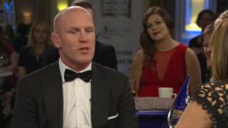 Backstage interview with Paul OConnell winner of the Bord Gáis Energy Sports Book of the Year