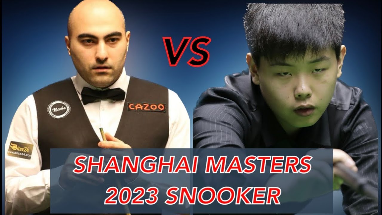 Hossein Vafaei VS Gong Chen Zhi Snooker Shanghai Masters 2023
