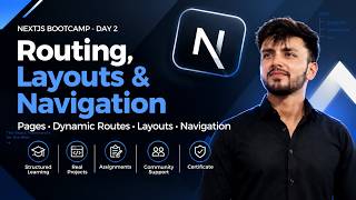 Next.js Routing Tutorial for Beginners — Dynamic Routes, Layouts & Navigation | Day 2