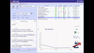 SEO Soft: The most used Open source SEO Software - official video(Preview of the free seo software : SEO Soft 4.1 in Open source With more than 200000 downloads, Soft SEO is the most used SEO software in many country., 2013-12-15T04:20:55.000Z)
