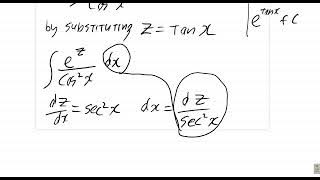 Calculus 1 123 Question 5 A Integration by Substitution