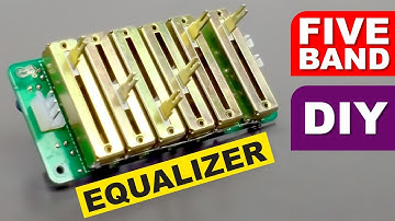 Five-Band Equalizer Preamp Audio Board Mono DIY | NE5532 IC | Hindi ElectroIndia