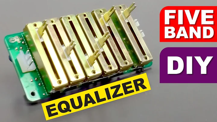 Five-Band Equalizer Preamp Audio Board Mono DIY | NE5532 IC | Hindi ElectroIndia