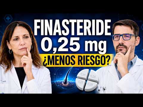 🔴 Finasteride 0,25 mg: ¿Menos EFECTOS SECUNDARIOS y Mismo RESULTADO? La Verdad Científica