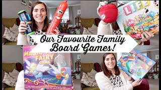 OUR FAVOURITE FAMILY BOARD GAMES! || GAME IDEAS FOR ALL AGES!