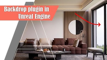 How to use Backdrop plugin to change light and background in Unreal Engine | Unreal Engine tutorial