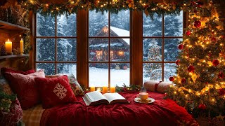 Download Lagu Soothing Christmas Music at the Snowy Christmas Corner - Relaxing Piano Music to Relax and Sleep MP3