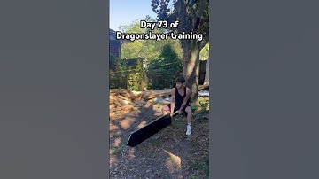 Day 73 of swinging a 20lb Dragonslayer until I can wield it like Guts #shorts