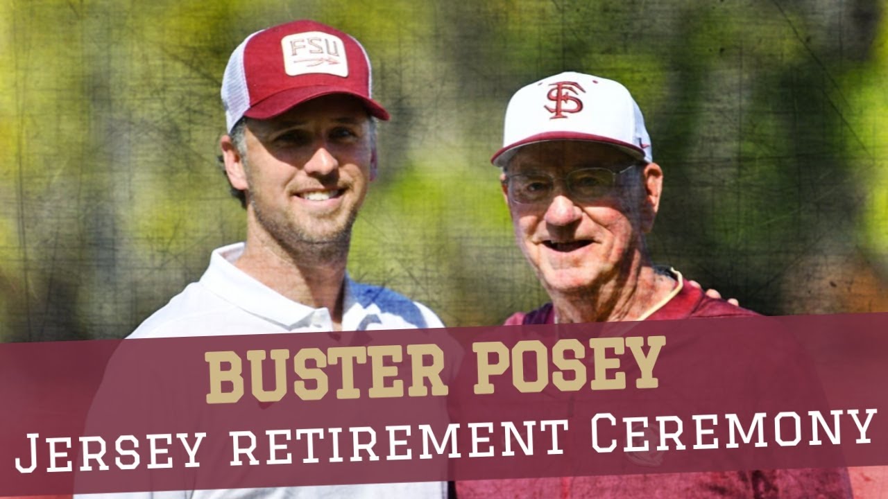 Florida State Baseball, Buster Posey jersey retirement ceremony #FSU