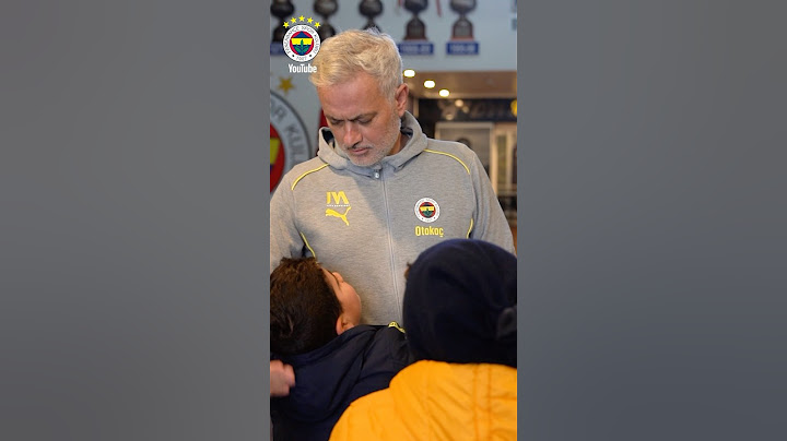 Jose Mourinho’nun Derbi Öncesi Samandıra’daki Minik Taraftarlarımıza Sürprizi! #boss