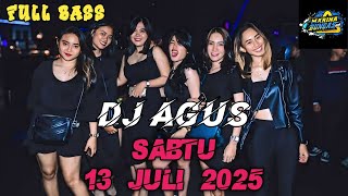 DJ AGUS SABTU 13 JULI 2025 - ANNIVERSARY BBM FOREVER 16 TAHUN