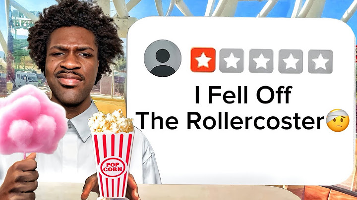 I Tested 1-Star Reviews At Amusement Parks