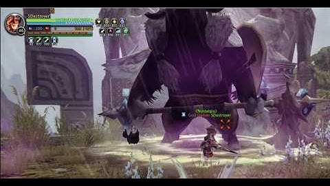Dragon nest Project Duck   Destroyer destroying Manticore Nest Solo