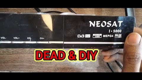 how to repair new set i5000 HD receiver full dad complete tutorial Hindi Urdu supply foult