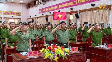 Sơ kết công tác công an 6 tháng đầu năm 2022