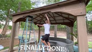 Building a Yardestry Gazebo from Costco!