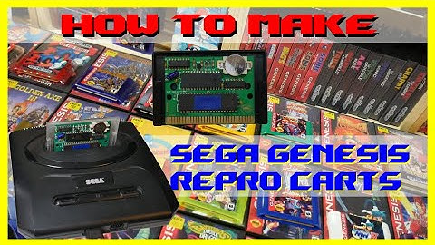 Sega Genesis / Mega Drive EPROM Reproduction Cartridges | How to Make + Other Unnecessary Details