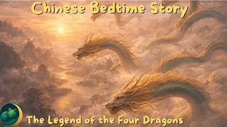 The Legend of the Four Dragons 🐉 | Chinese Folklore Bedtime Story for Adults | Calm Sleep Story