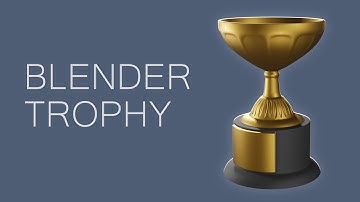 Trophy Modelling Tutorial (Blender 2.93)