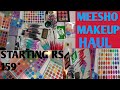 Meesho Makeup Haul | Meesho Eyeshadow Palette | Brush Review| Zamzam fashion