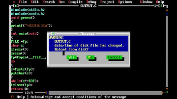 C program to display its own source code as output.