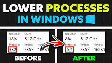 How To Get LOWER PROCESSES on Windows! (LOWER INPUT DELAY & MORE FPS)