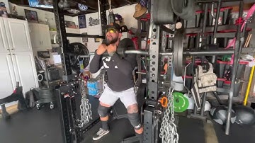 Front Box Squat With Chains / Marrs - Bar