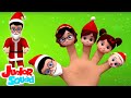 Papai noel dedo família musica para bebes | Junior Squad Português canção infantil