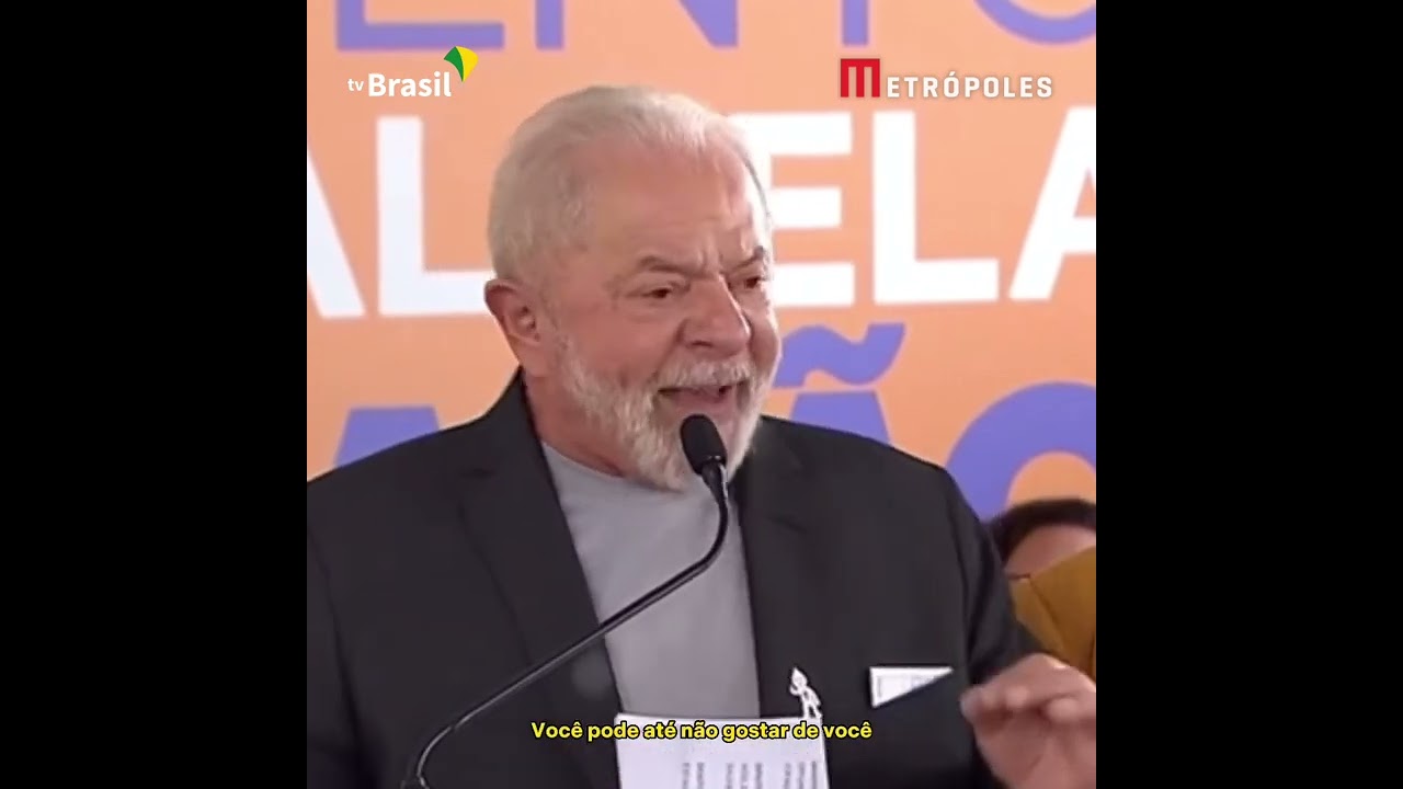 Lula faz apelo por vacinação: “Que a gente não acredite no negacionismo”.