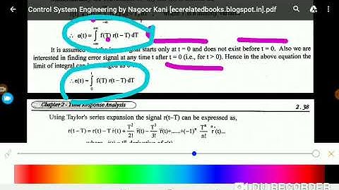 Generalized Error Coefficients in Control Systems Engineering.