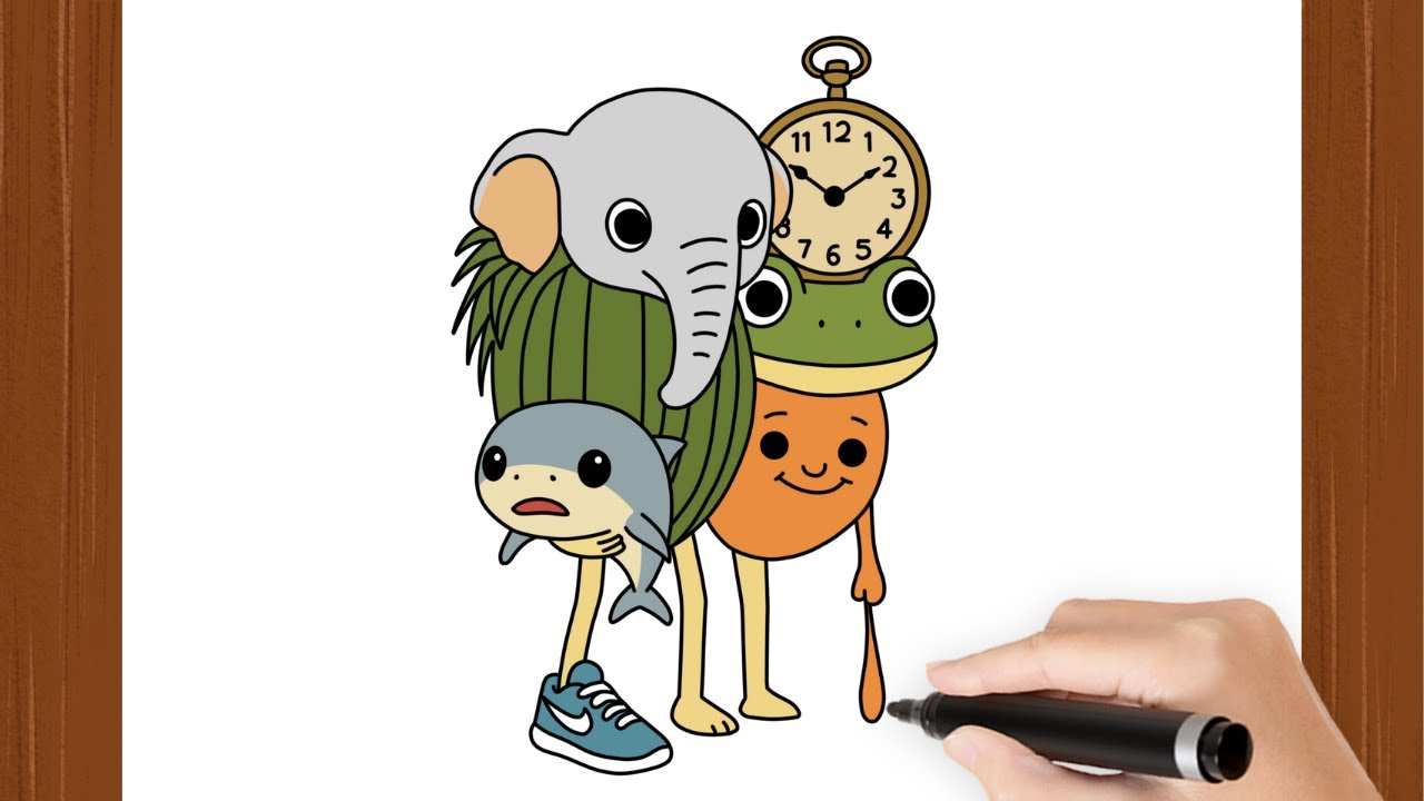 How To Draw LA GRANDE COMBINACION I BRAINROT I Easy - YouTube