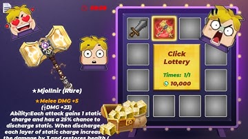 How To Get Rich By Lottery?! | Blockman GO SkyBlock