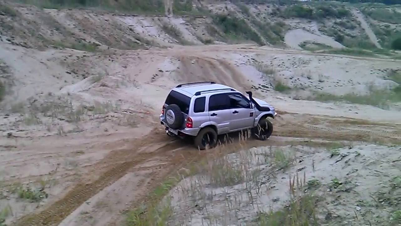 Grand Vitara lift 4" Radzikone test 4x4 YouTube