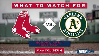 Red Sox vs Athletics Series Preview