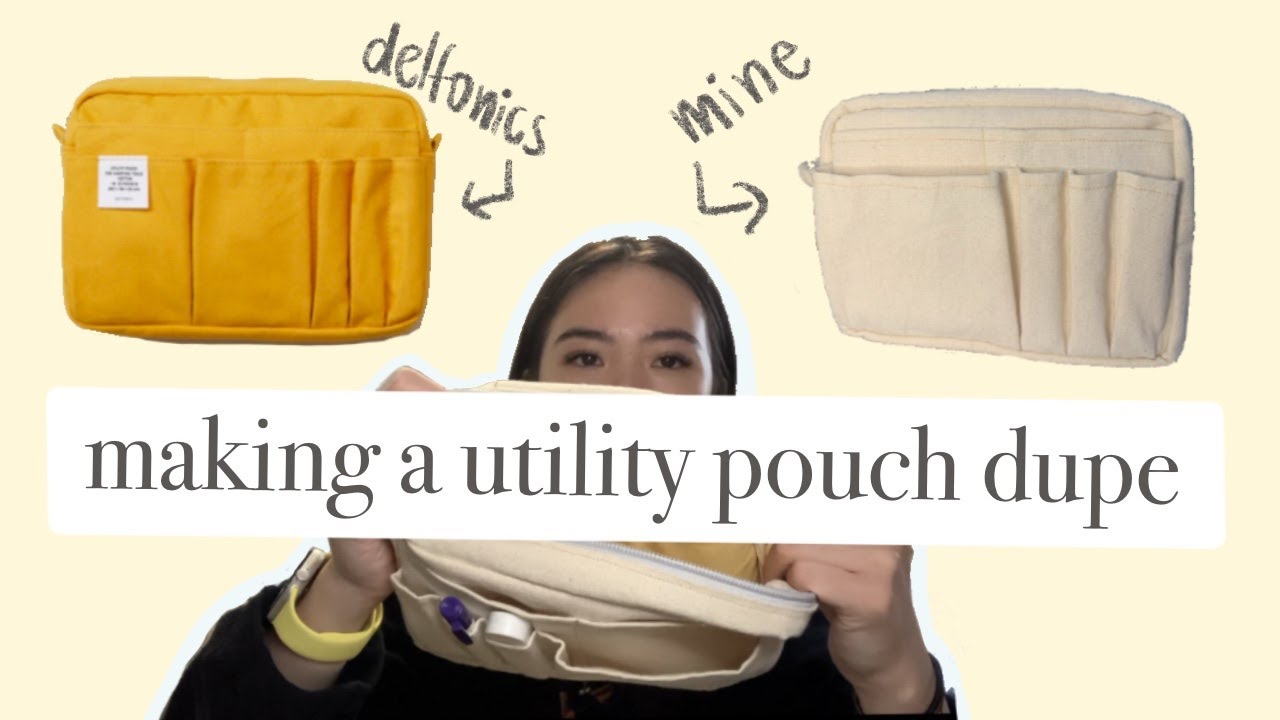 DIY Delfonics Utility Pouch ⋆ aerialovely