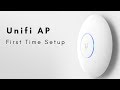 Unifi AP - First Time Setup