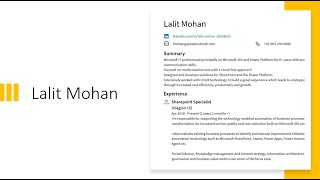 Introduction to Lalit Mohan